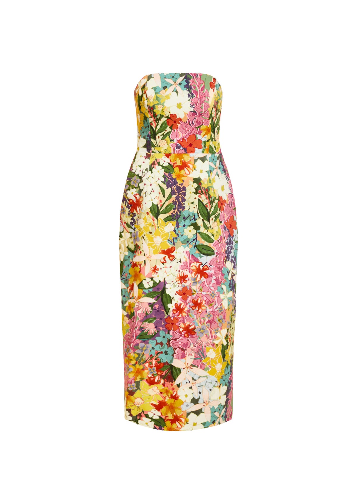 Josephine Convertible Midi Dress in Midnight Meadows