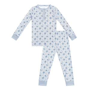 Farm Kids Henley Pajamas, Set of 2