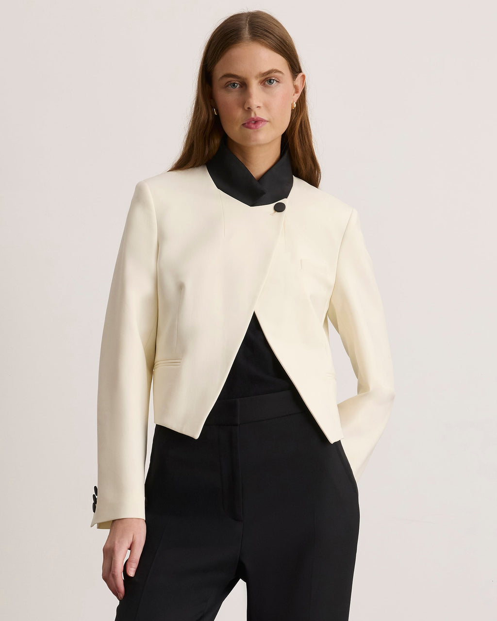 Julie Blazer in Ivory