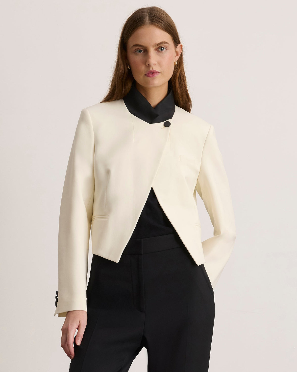 Julie Blazer in Ivory