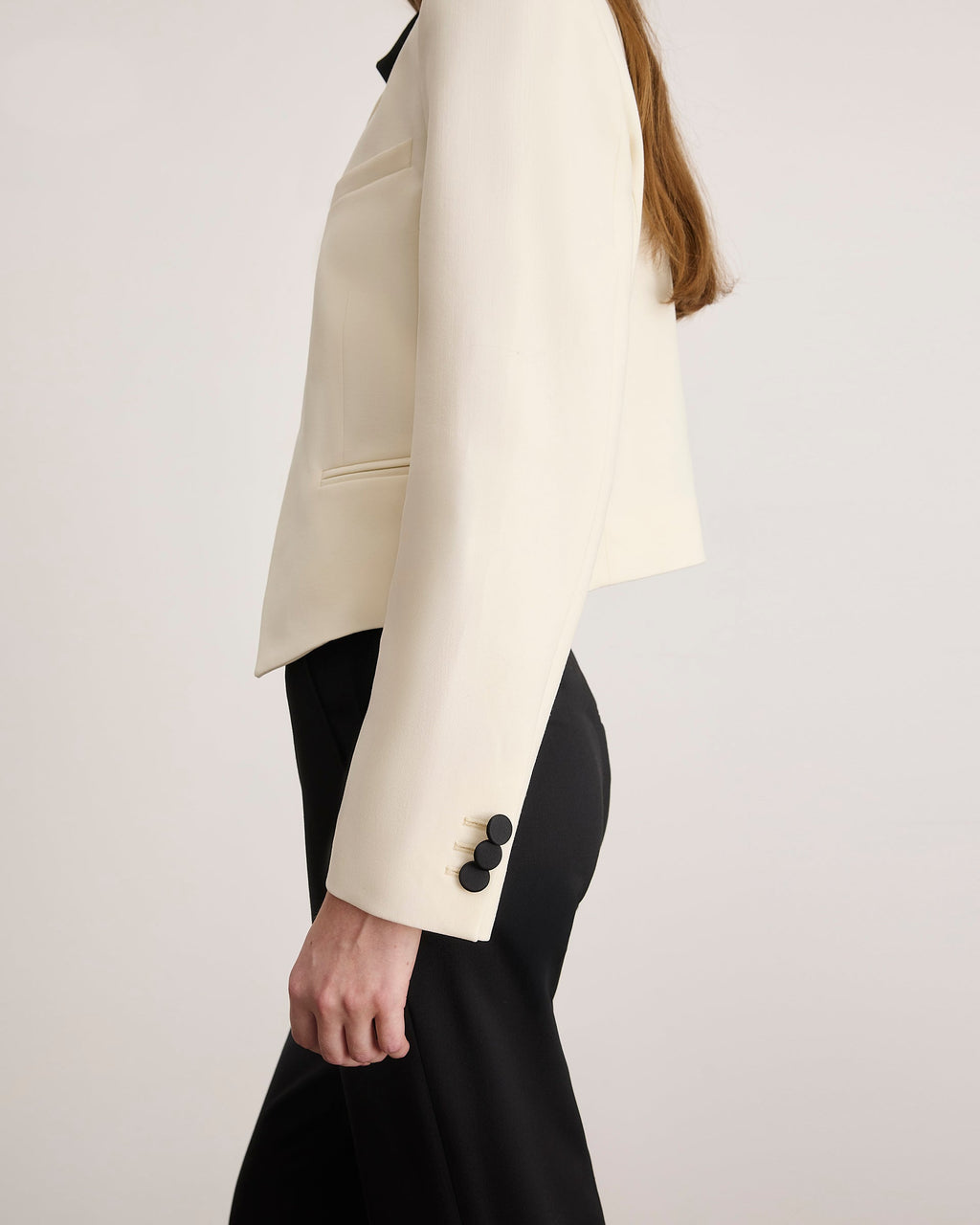 Julie Blazer in Ivory