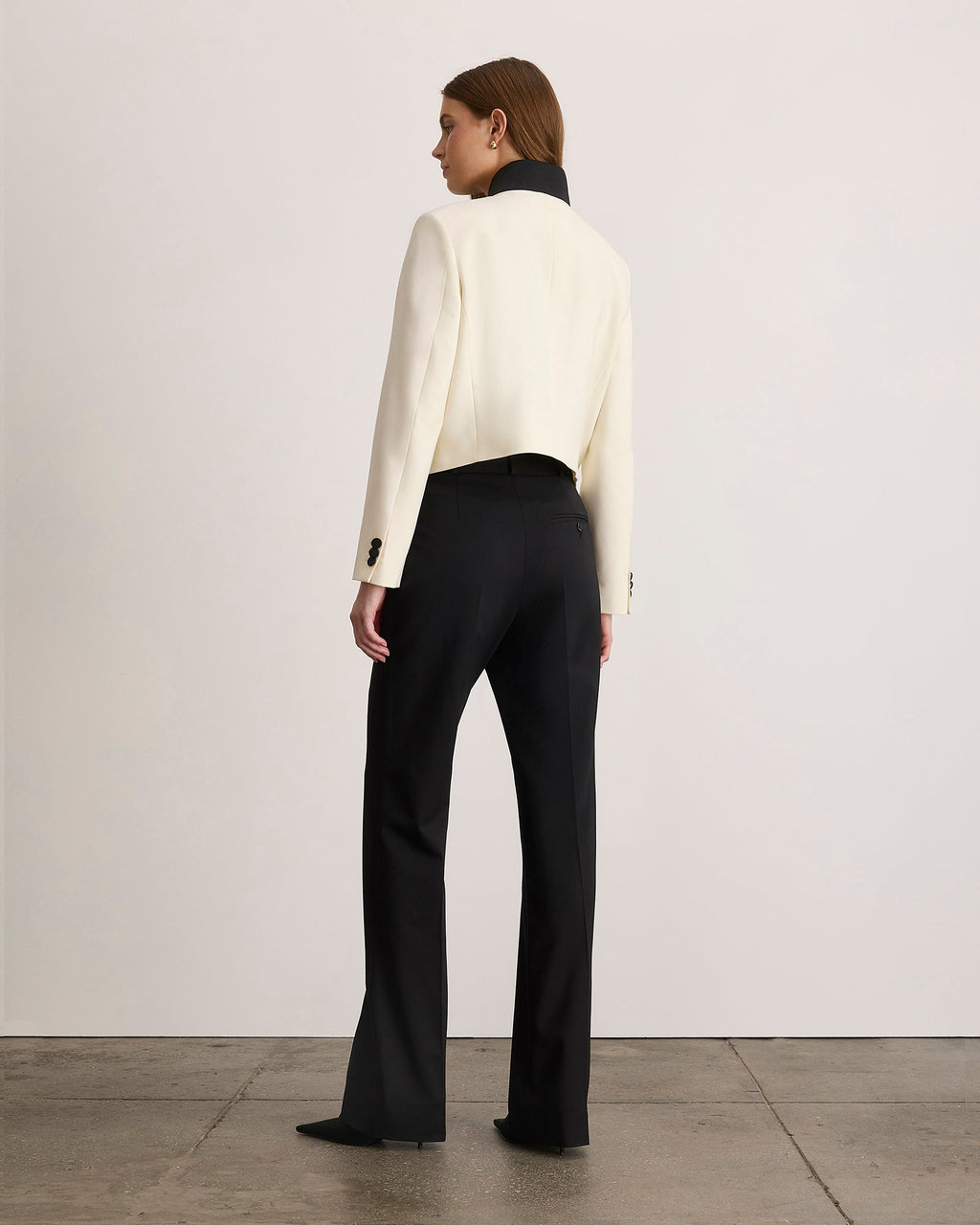 Julie Blazer in Ivory