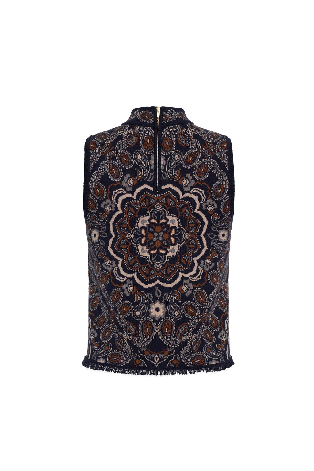 Julissa Top in Bandana Navy