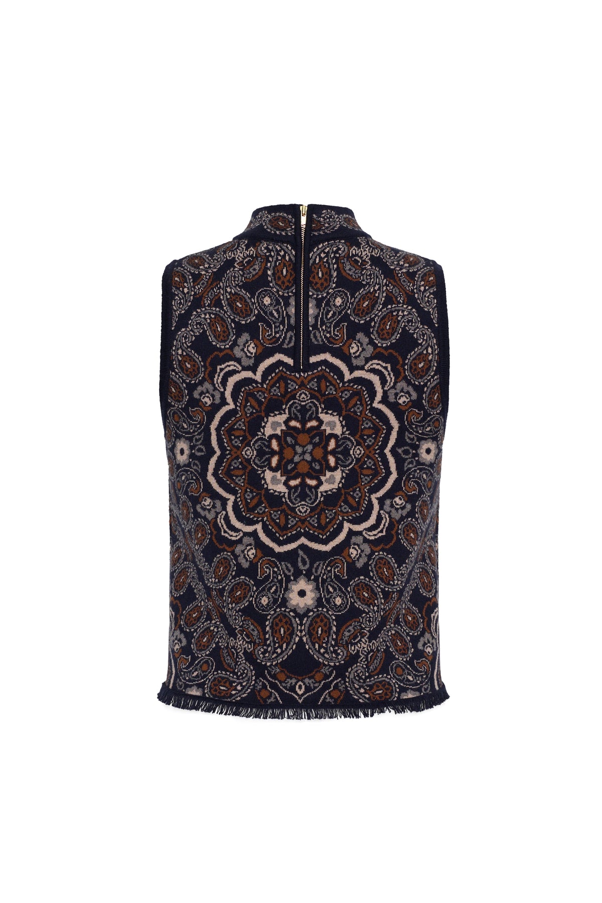 Julissa Top in Bandana Navy