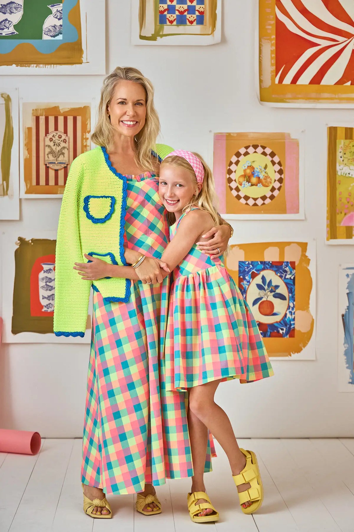 Corey Dress in Key Largo Plaid