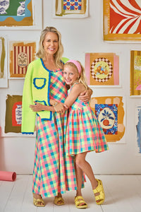 Corey Dress in Key Largo Plaid