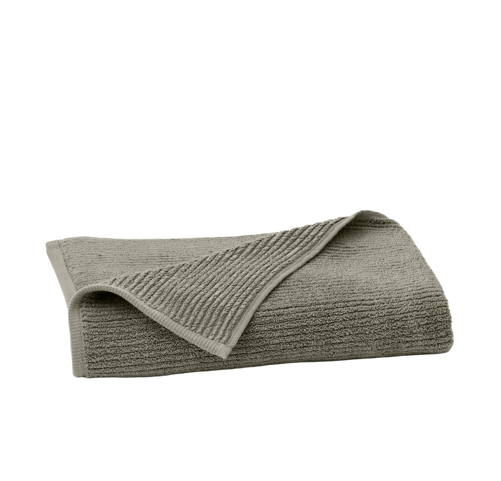 Turkish Ribbed Bath Towel in Juniper
