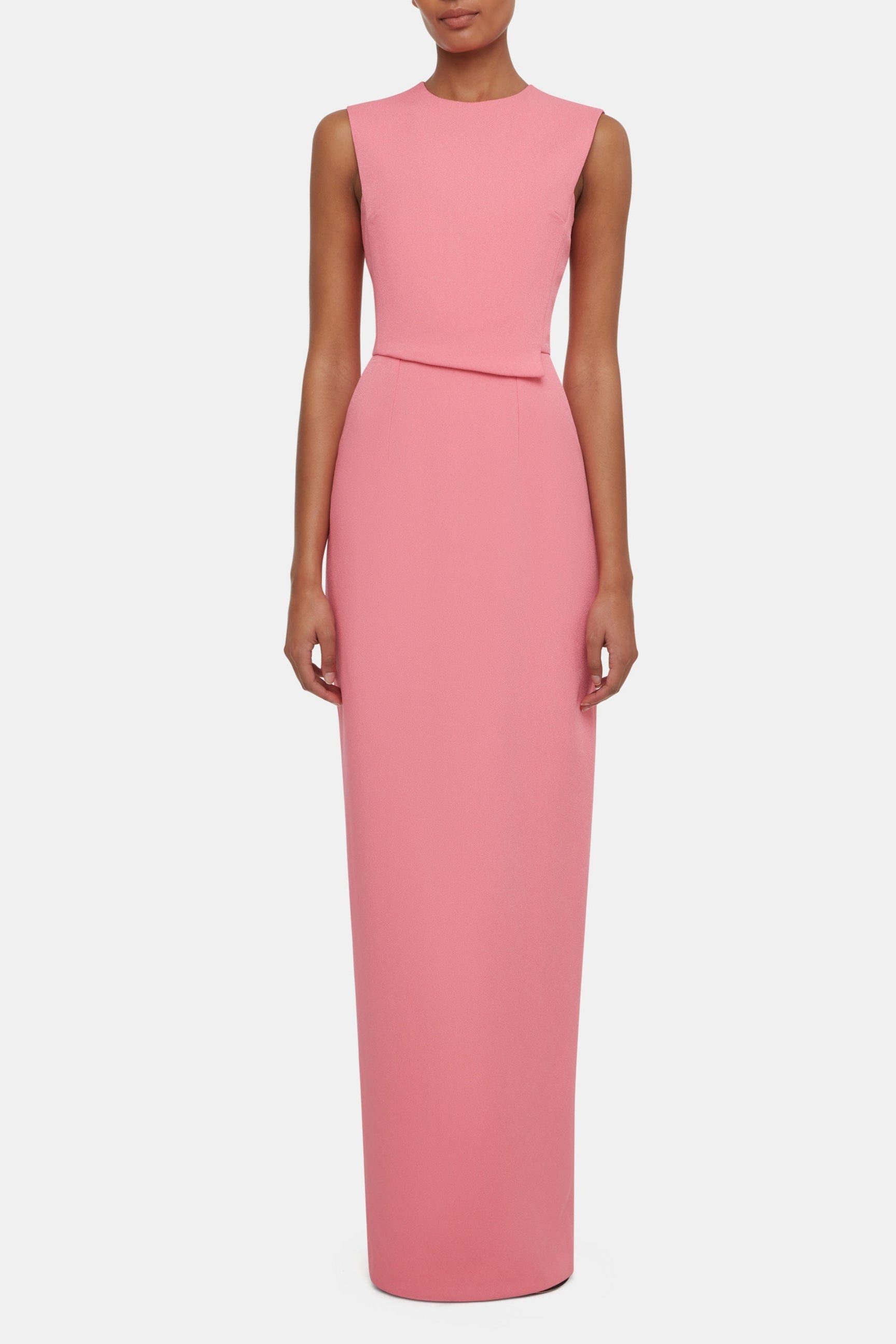 Juulia Dress In Bubblegum Pink Viscose Sable | Emilia Wickstead