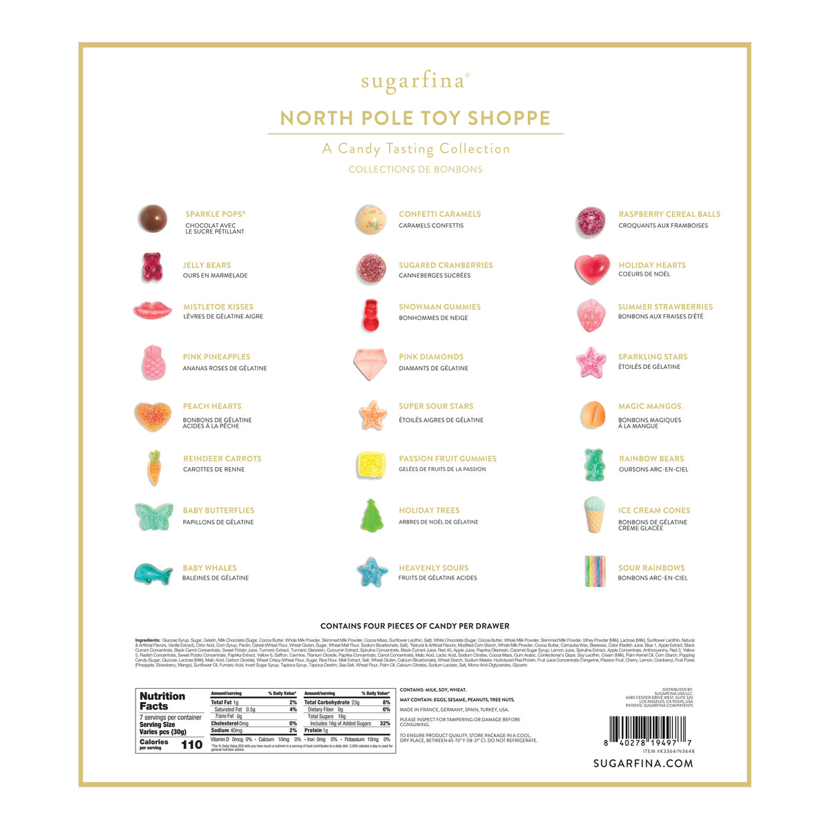 North Pole Toy Shoppe 24 Tastes of Christmas Tasting Collection