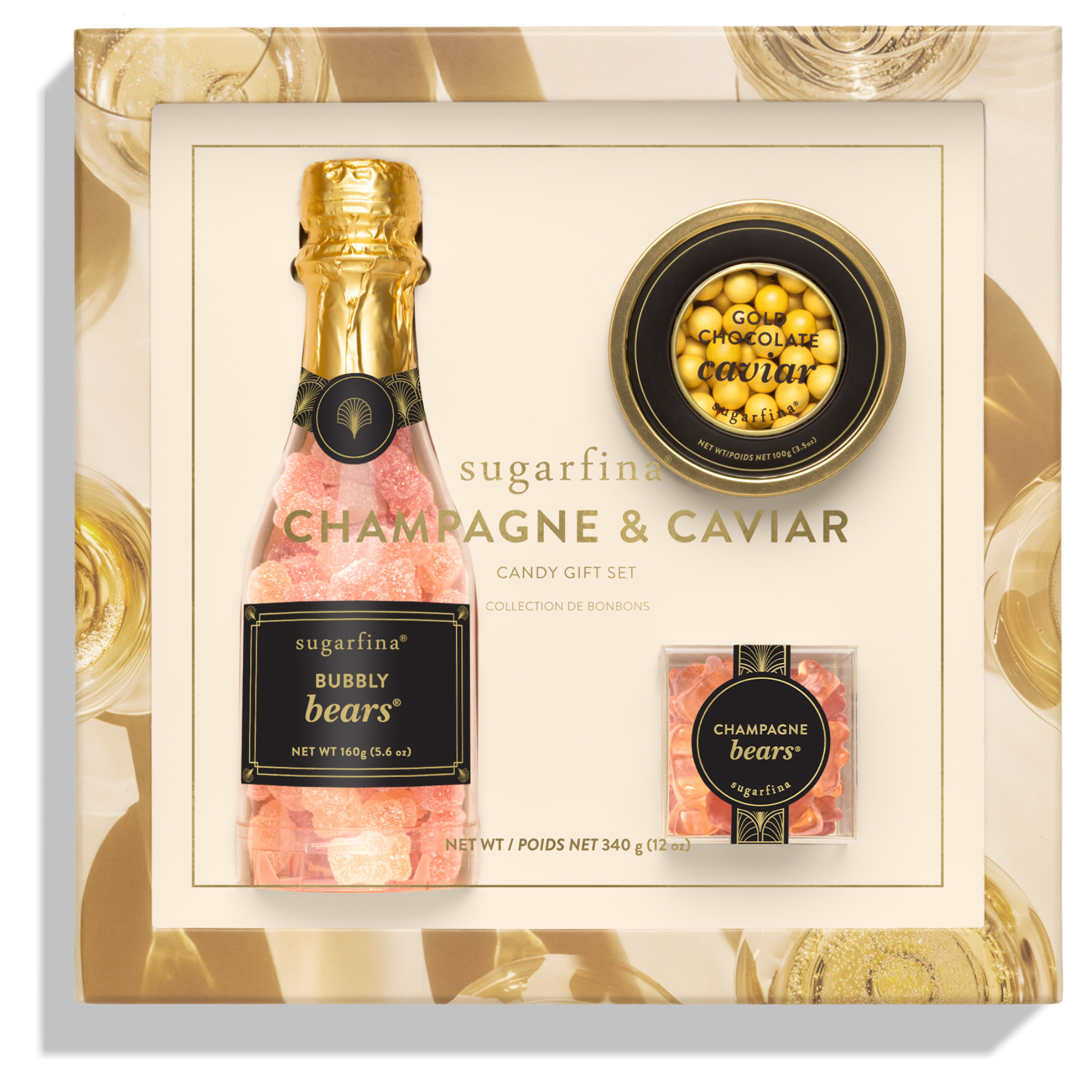 Champagne & Caviar Gift Set
