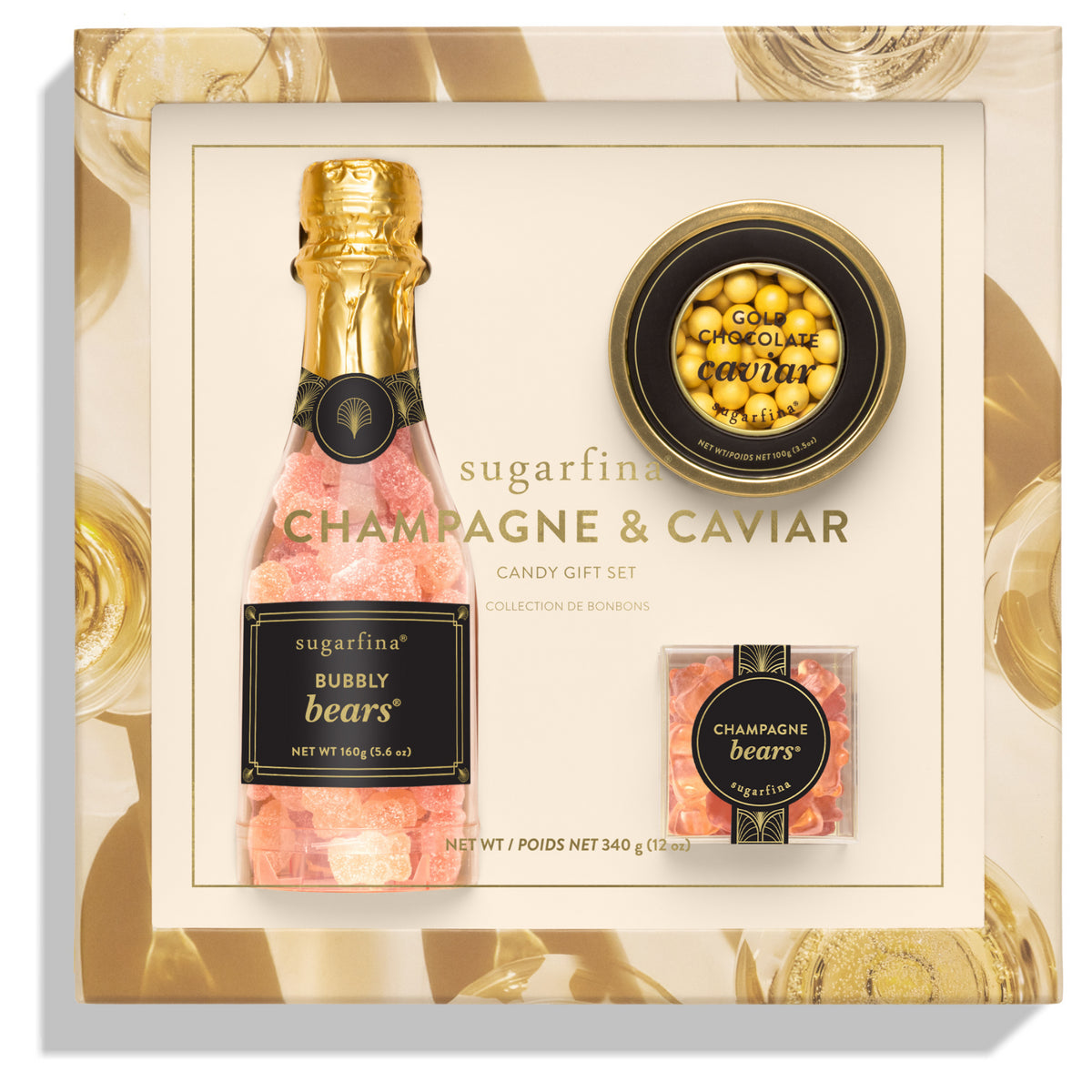 Champagne & Caviar Gift Set