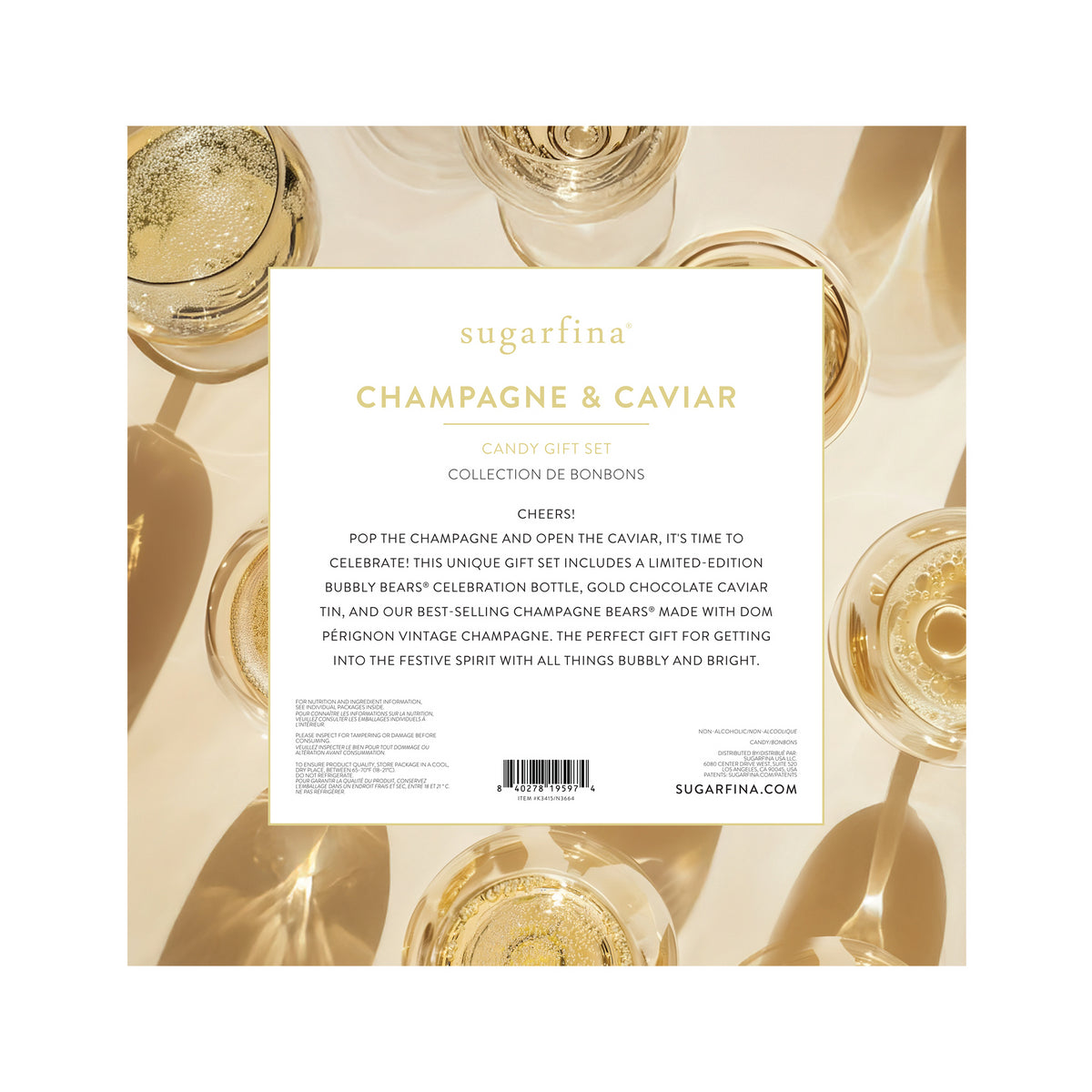 Champagne & Caviar Gift Set