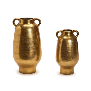 S2 Marrakech Golden Vase, Set of 2