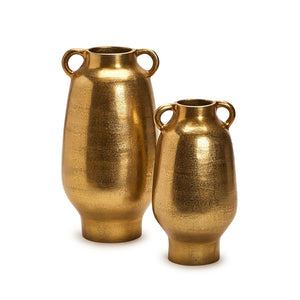 S2 Marrakech Golden Vase, Set of 2