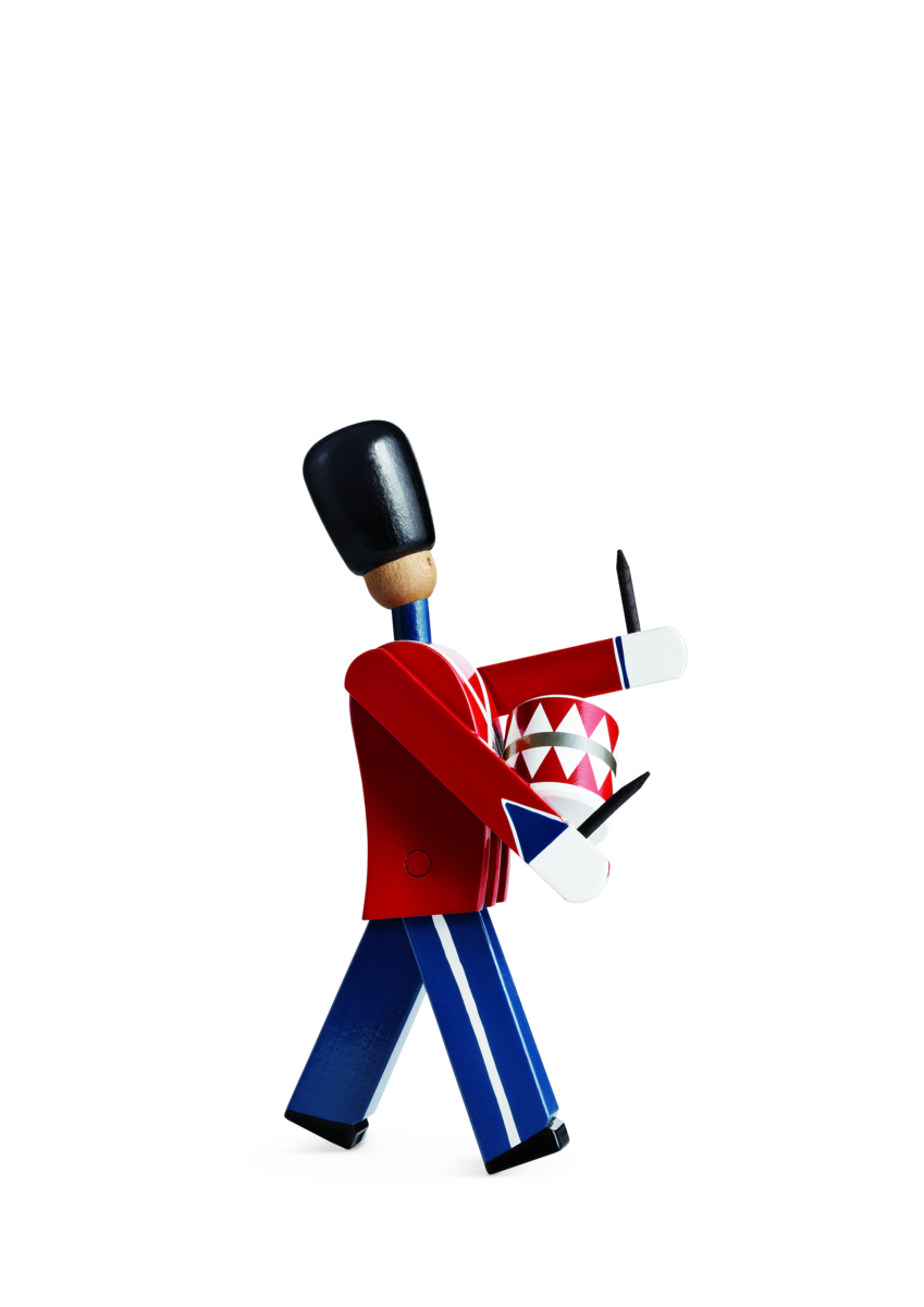 Drummer Small in Red, White, and Blue