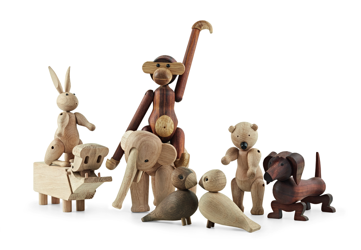 Kay Bojesen Monkey in Teak and Limba