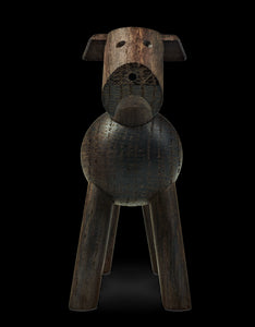 Kay Bojesen Dog in Dark Stained Oak