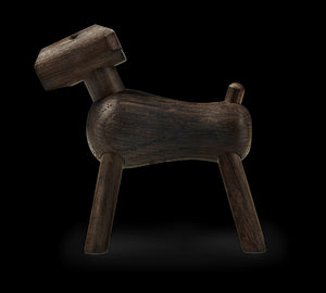 Kay Bojesen Dog in Dark Stained Oak