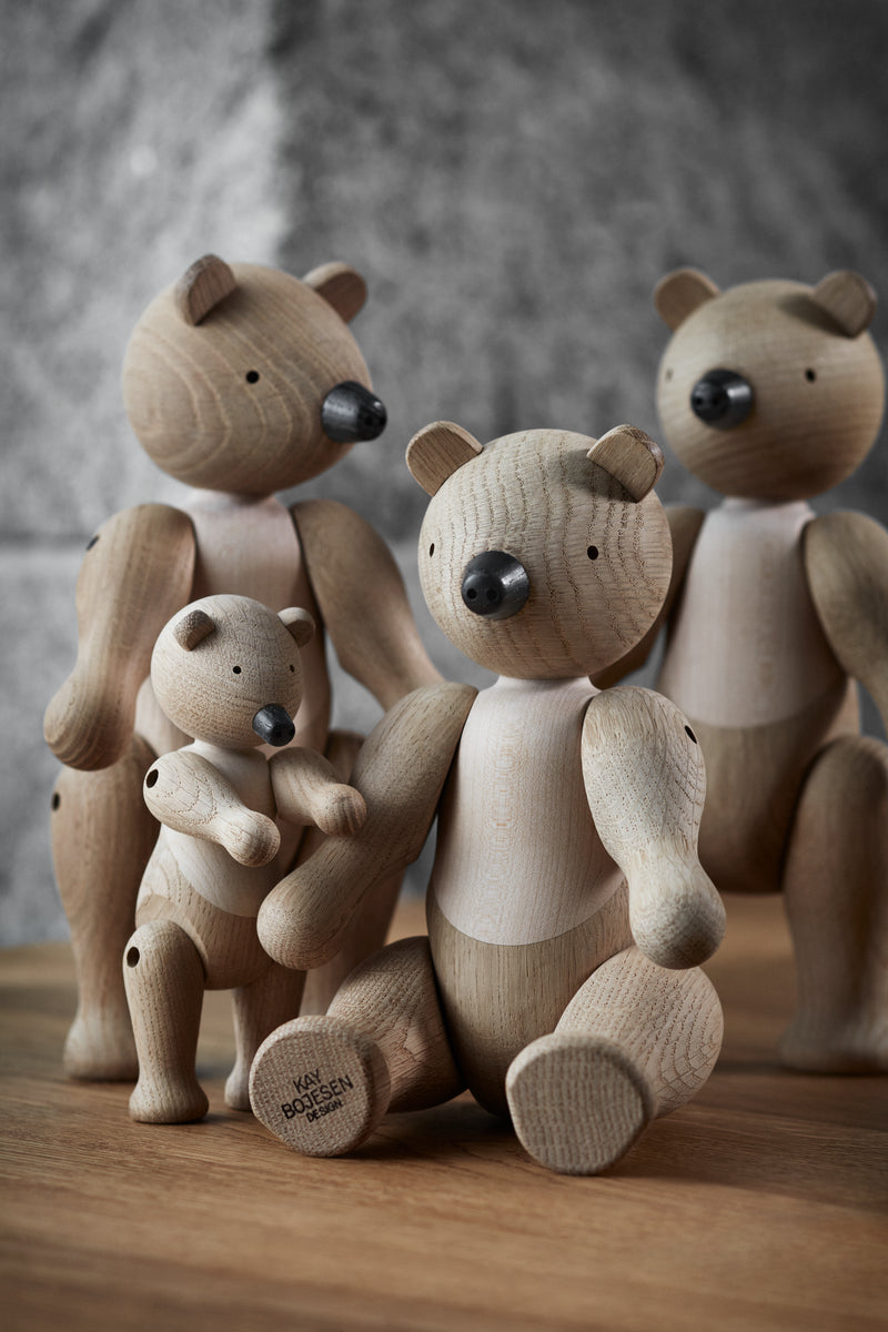 Kay Bojesen Bear in Oak/Maple