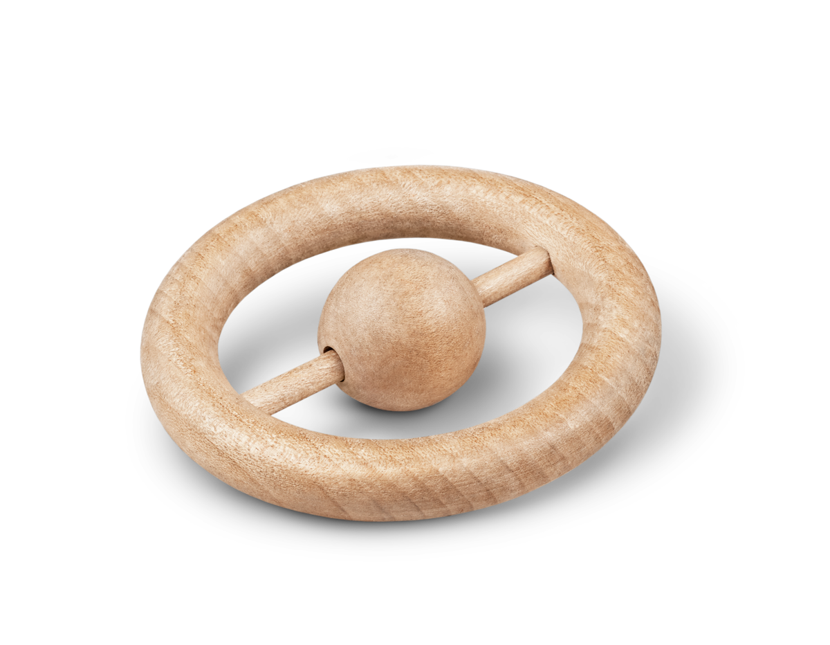 Kay Bojesen Rattle in Beech