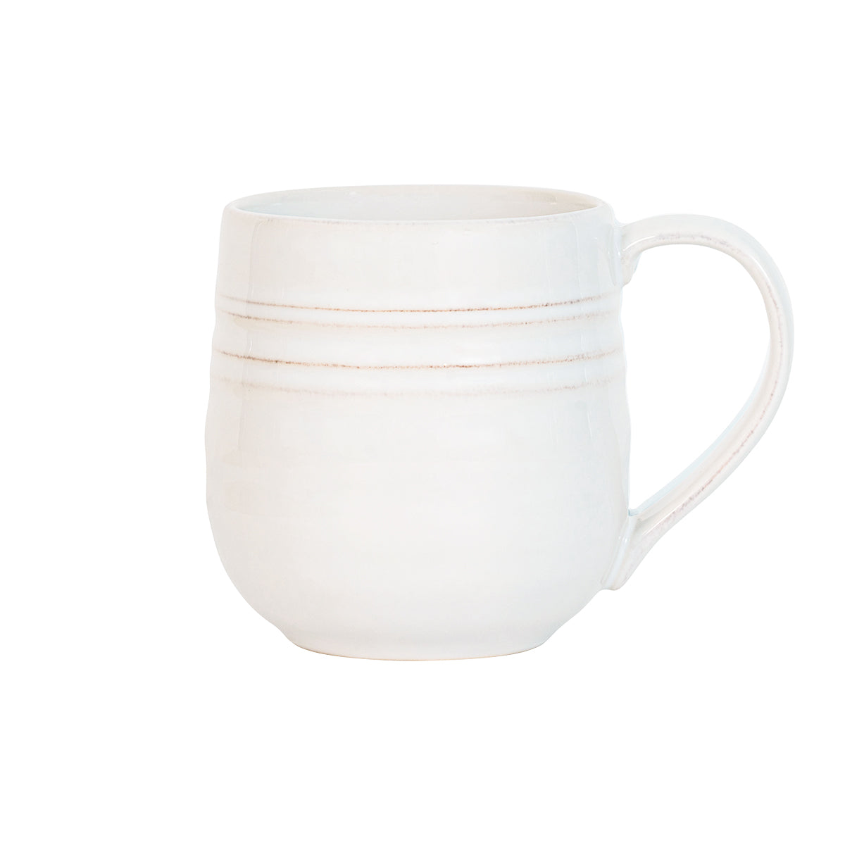 Bilbao Place Setting in Whitewash, Set of 4
