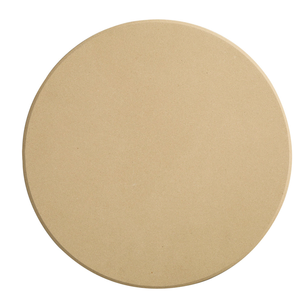 Cordierite Round Pizza Stone 16" in Beige