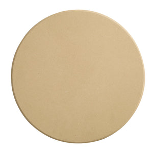 Cordierite Round Pizza Stone 16" in Beige