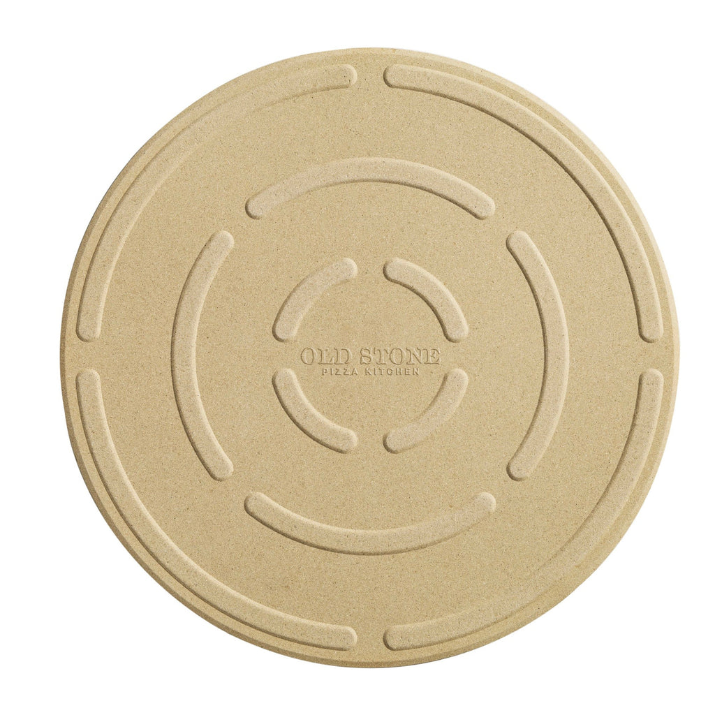 Cordierite Round Pizza Stone 16" in Beige
