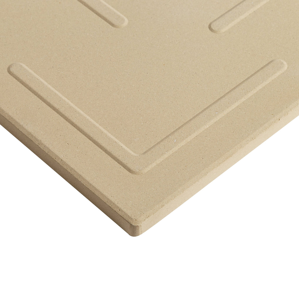 Cordierite Rectangle Pizza Stone in Beige