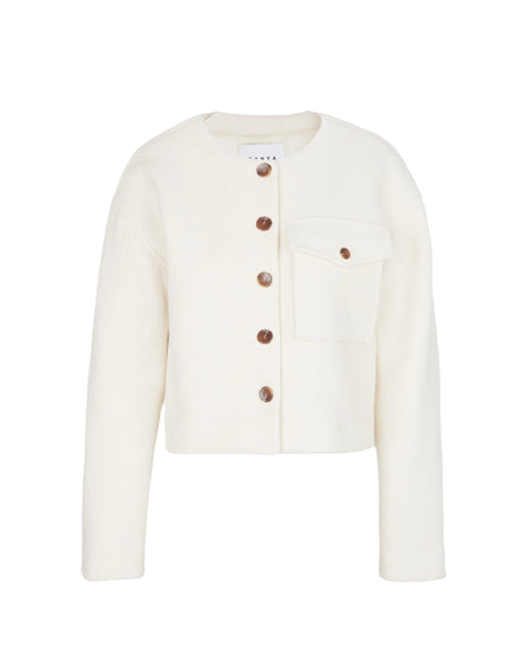 Kento Jacket in Cream | Over The Moon