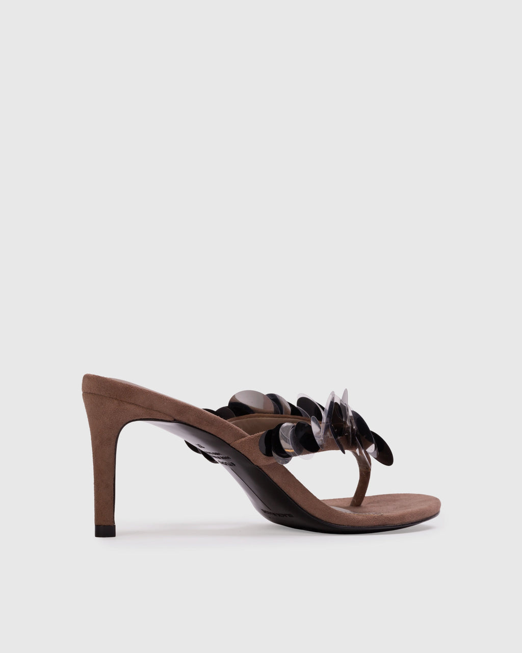 GLW 70 Mule in Taupe Suede