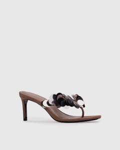 GLW 70 Mule in Taupe Suede