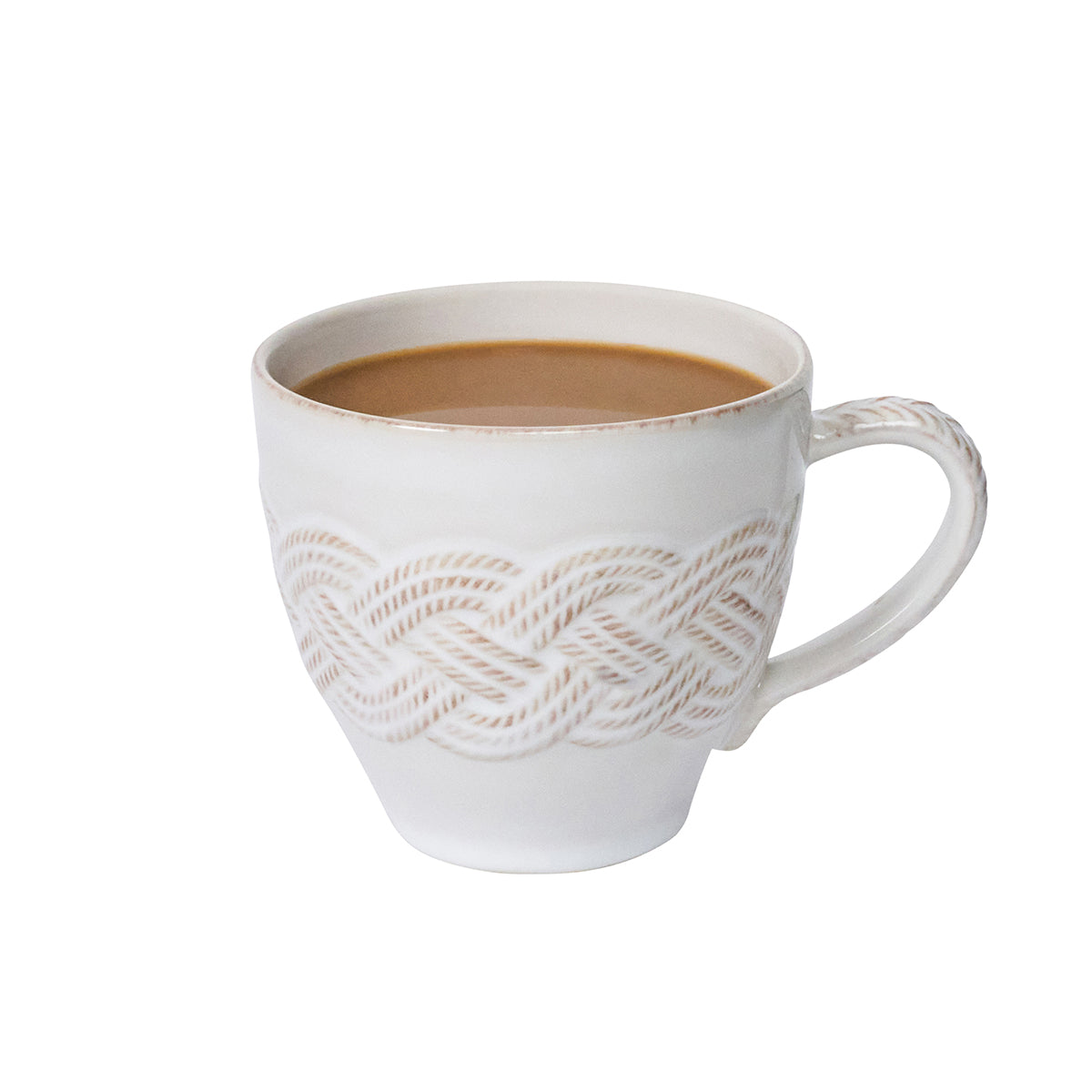 Le Panier Mystic Knot Mug in Whitewash