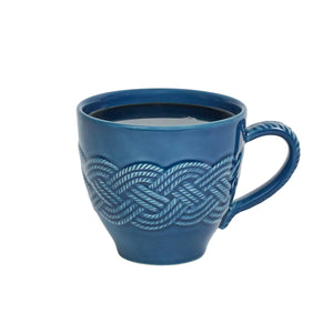 Le Panier Mystic Knot Mug in Denim