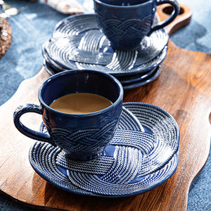 Le Panier Mystic Knot Mug in Denim