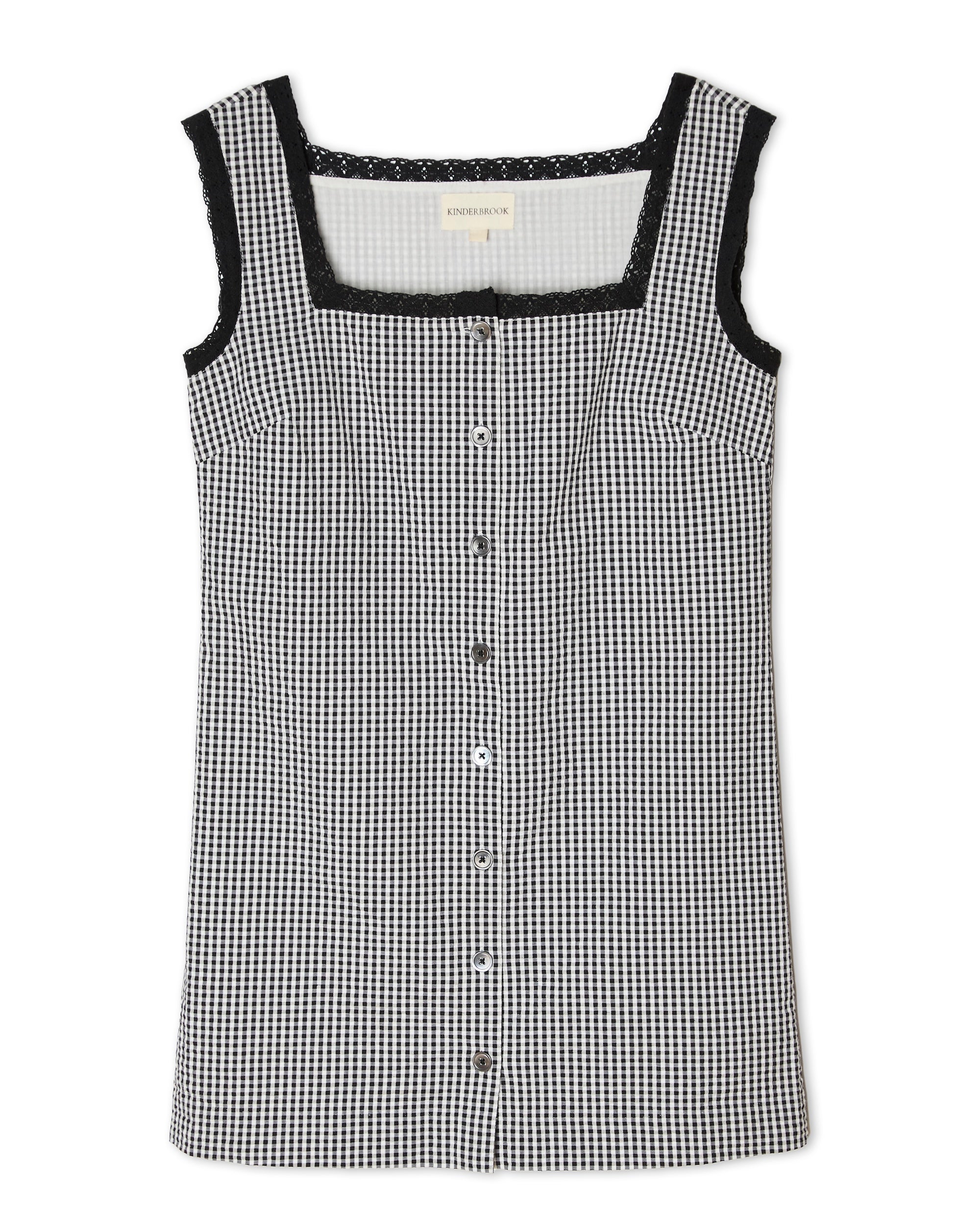 The Gingham Garden Shift Dress