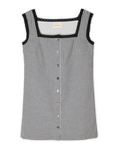 The Gingham Garden Shift Dress