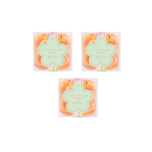 La Vie En Rose Peach Bellini, Set of 3