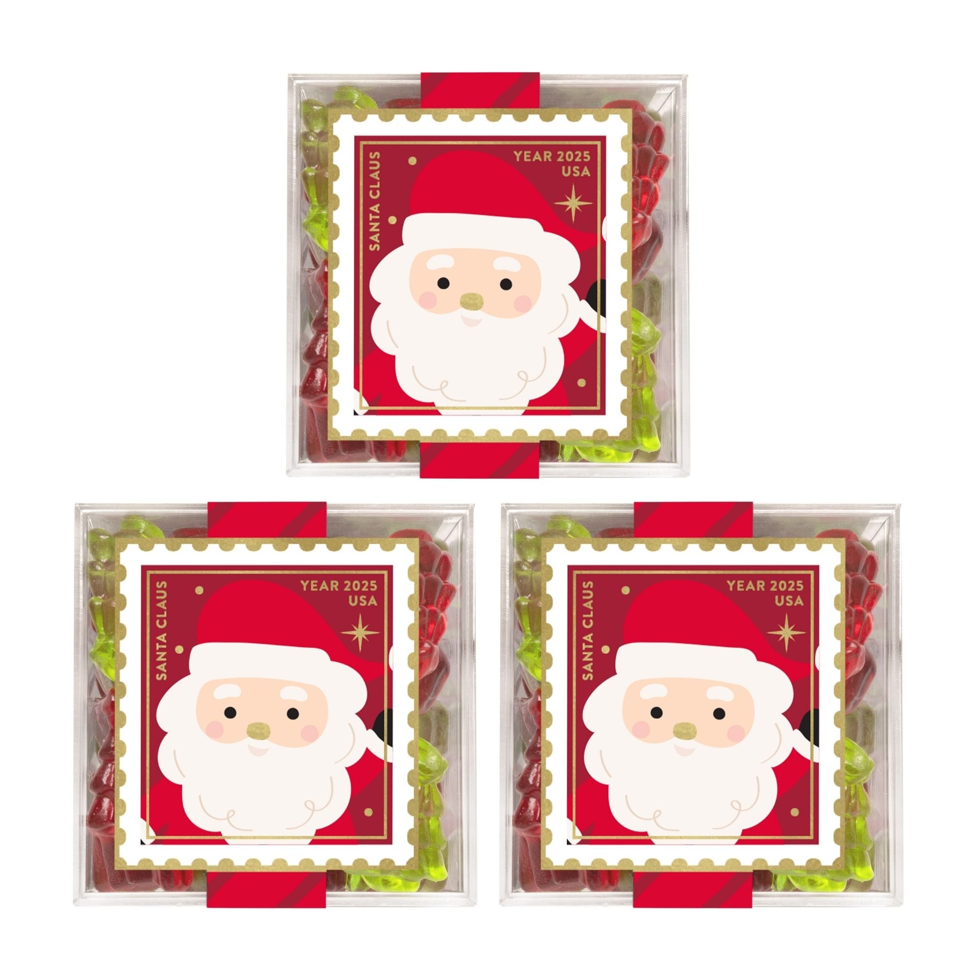 Santa Claus - Holiday Trees, 3-Piece Kit