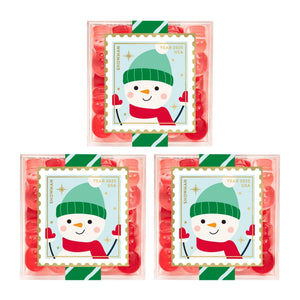 Snowman Gummies, 3-Piece Kit