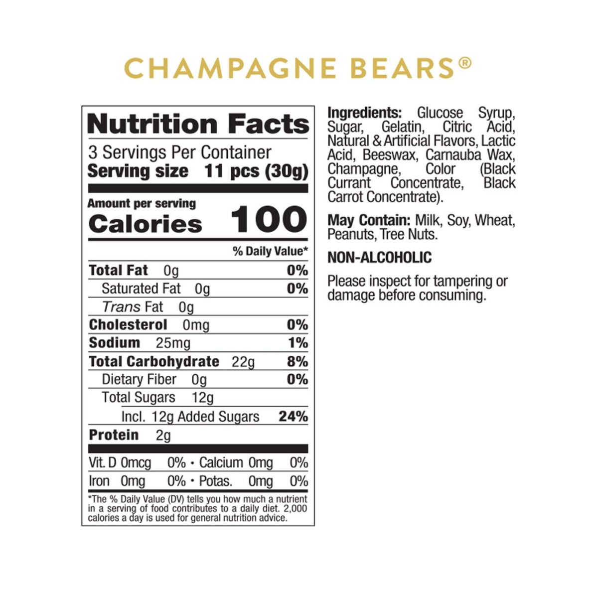 Champagne Bears, 3-Piece Kit