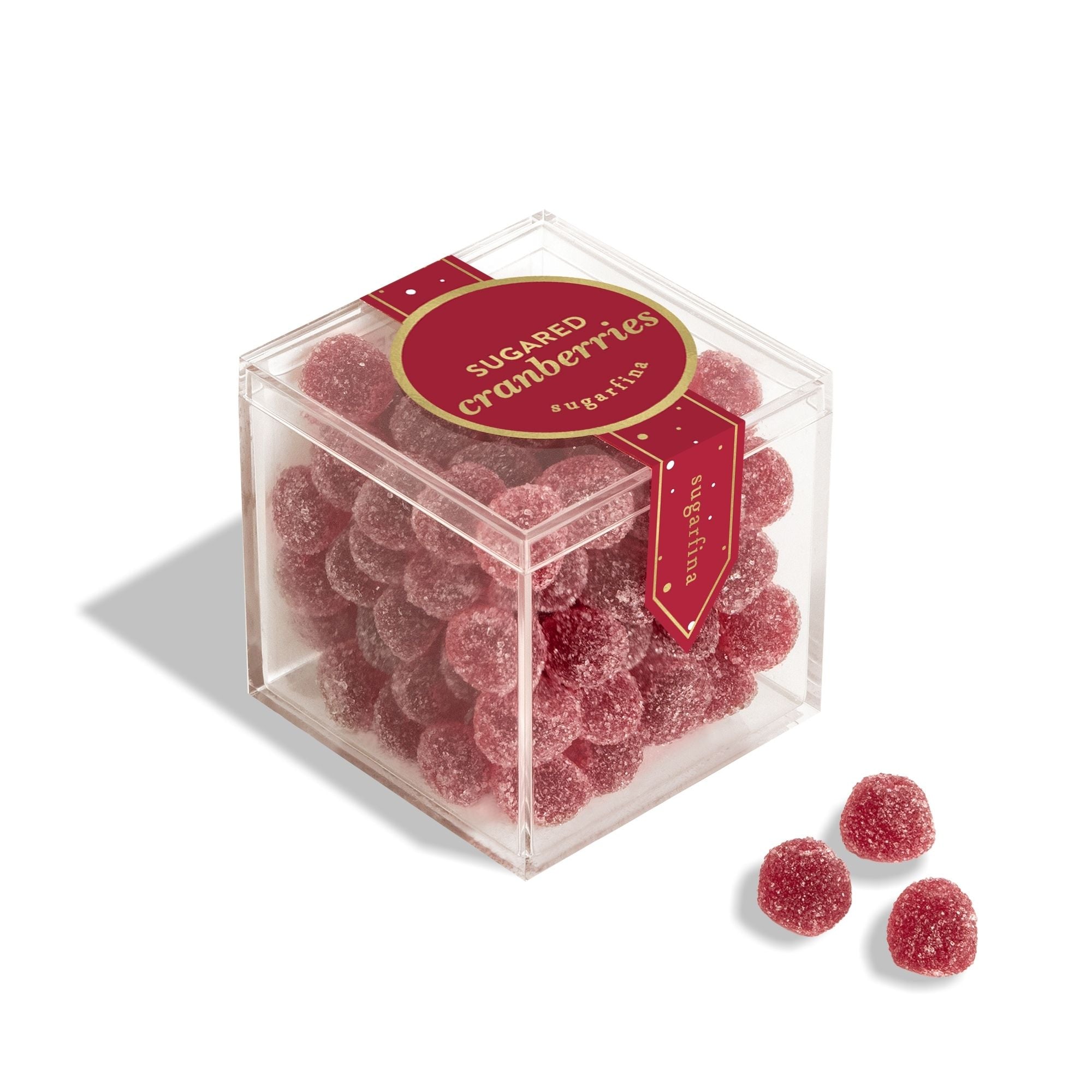 Sugared Cranberries, Set of 3