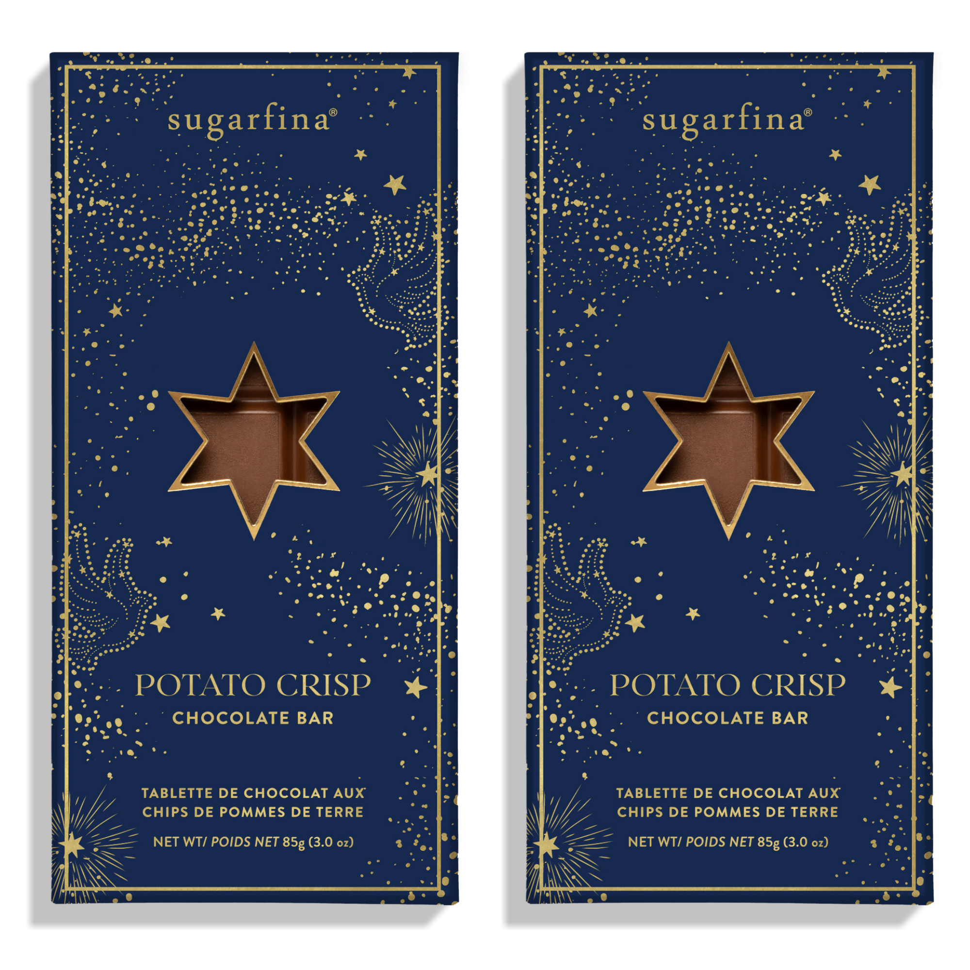 Potato Crisp Chocolate Bar Duo