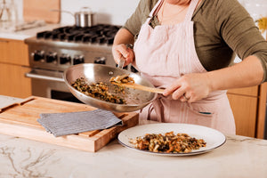 2-Piece Stainless Clad Frying Pan Set