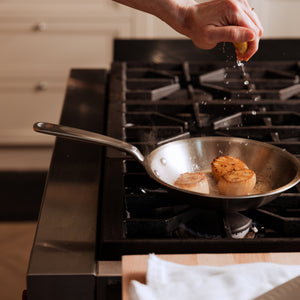 Stainless Clad Fry Pan 10"