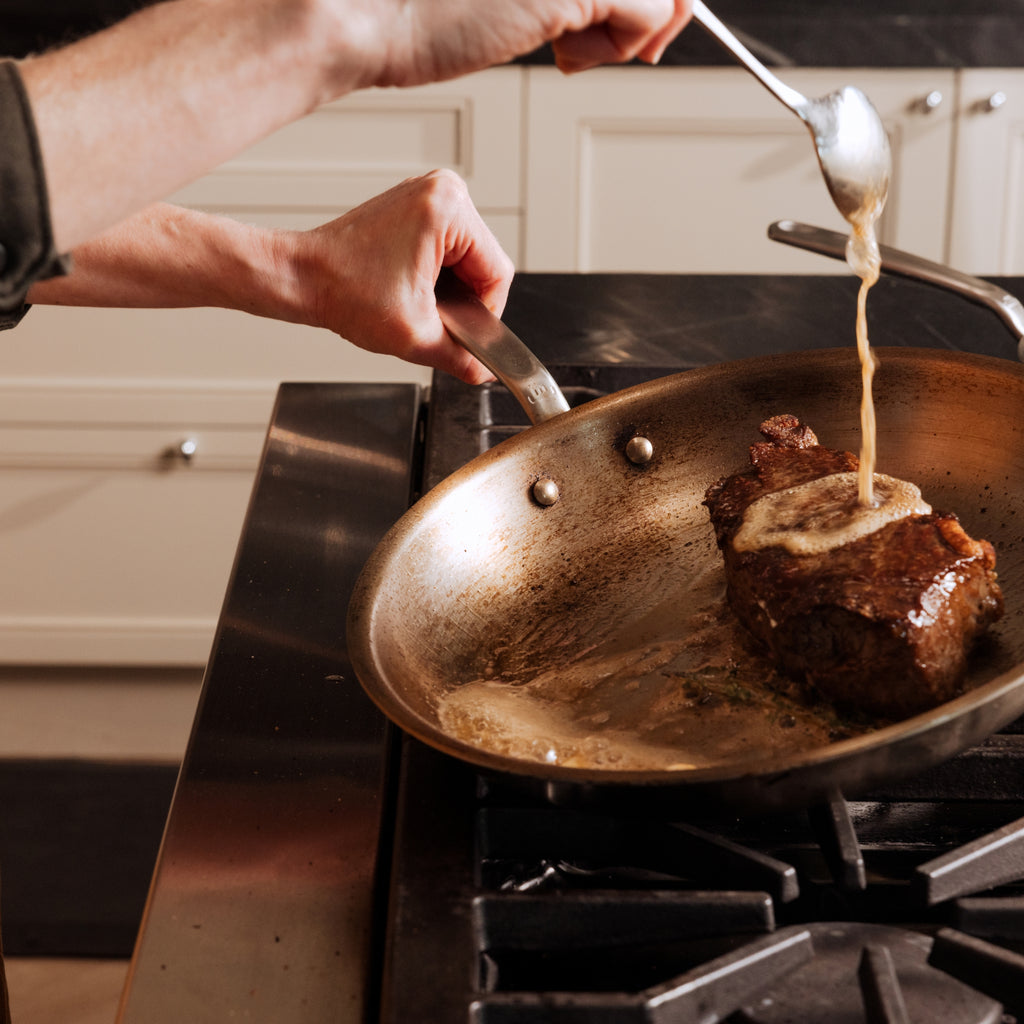 Stainless Clad Fry Pan 8"