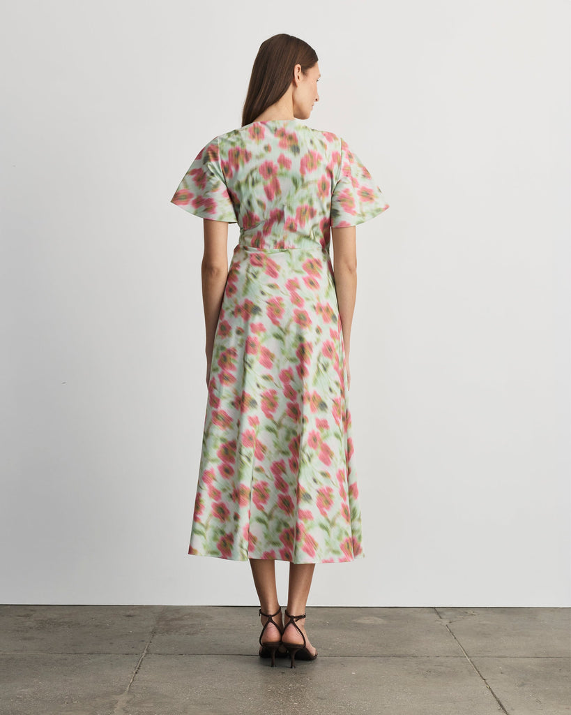 Klaire Dress in Pistachio Multi