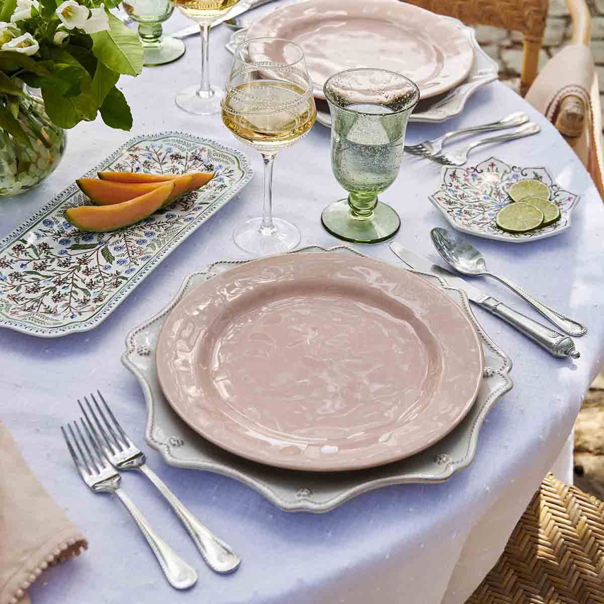 Puro Dinner Plate in Blush