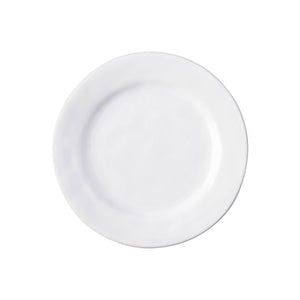 Puro Side/Cocktail Plate in Whitewash