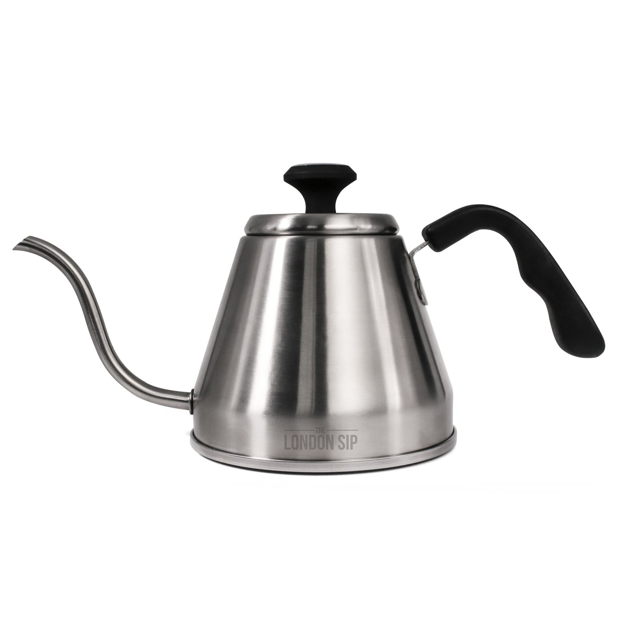 Stainless Steel Kettle w/ Beverage Thermometer 1.2L in Silver